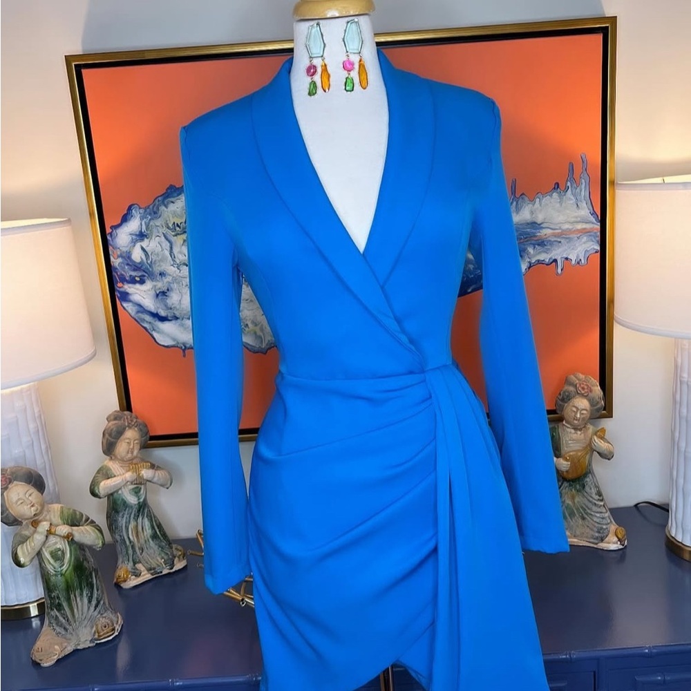 Canary Designs Blue Wrap Dress
